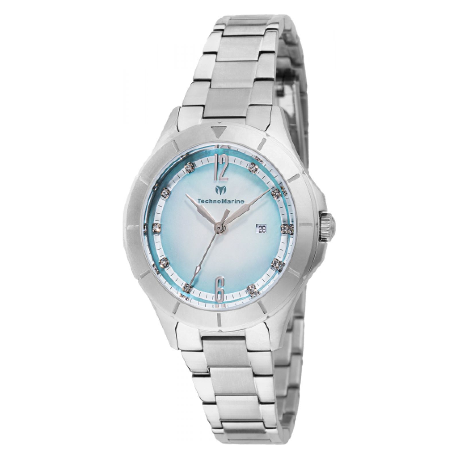 Foto 2 pulgar | Reloj Technomarine Luna Tm-826000 Acero Inoxidable Dama