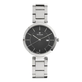Foto 1 | Reloj De Pulsera Titan Con Cronógrafo Contemporáneo Para Mujer - Venta Internacional.