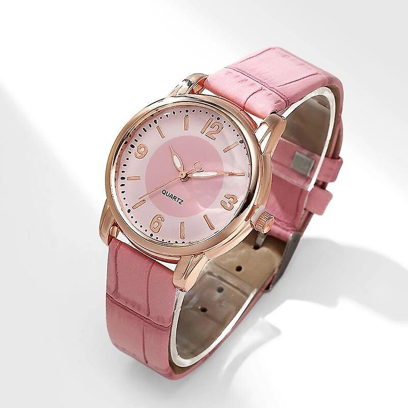 Foto 3 pulgar | Reloj Huoguo Quartz Para Mujer Impermeable Con Cristal Azul - Venta Internacional.