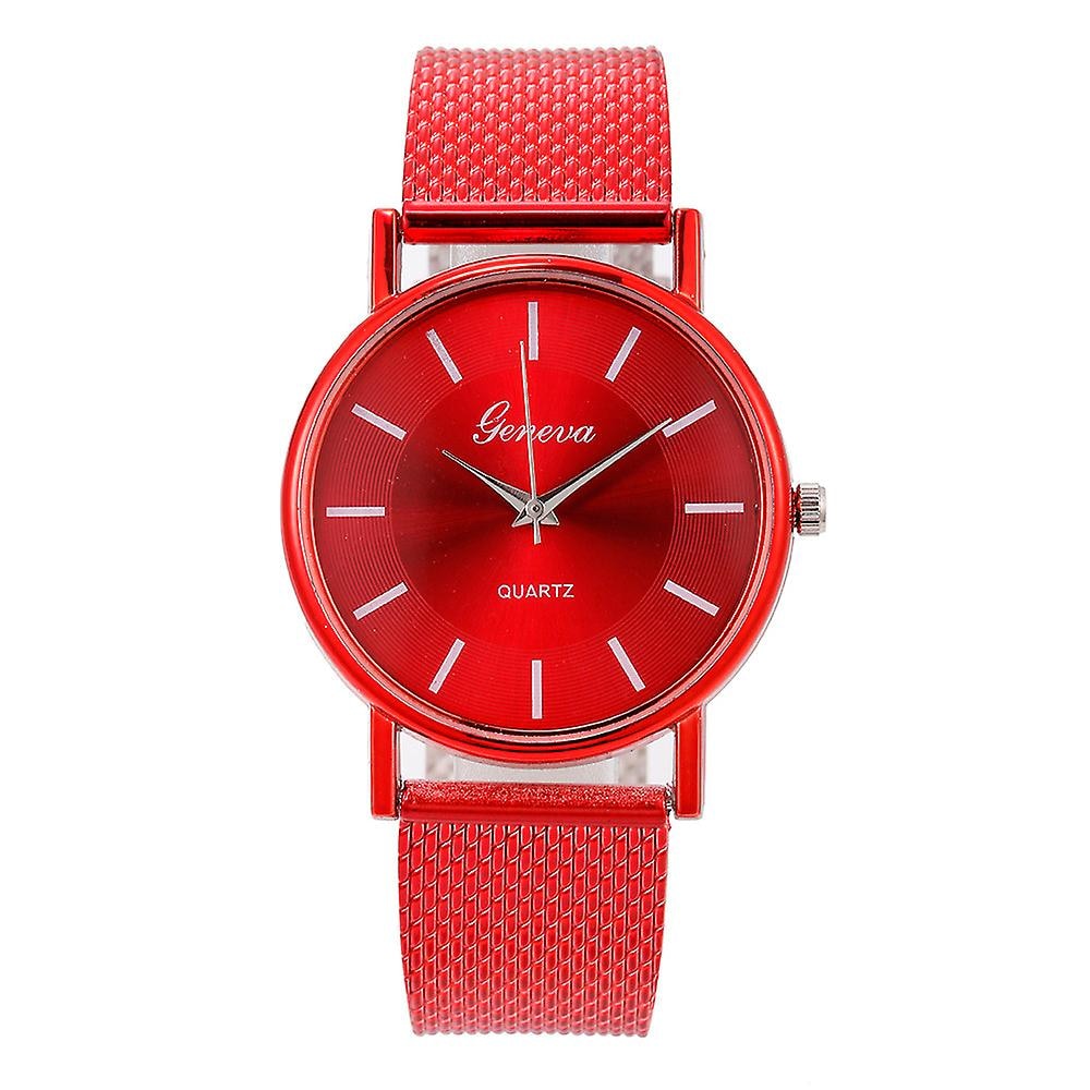 Reloj De Cuarzo Huoguo Woman Life Impermeable Con Cristal Azul - Venta Internacional. $447
