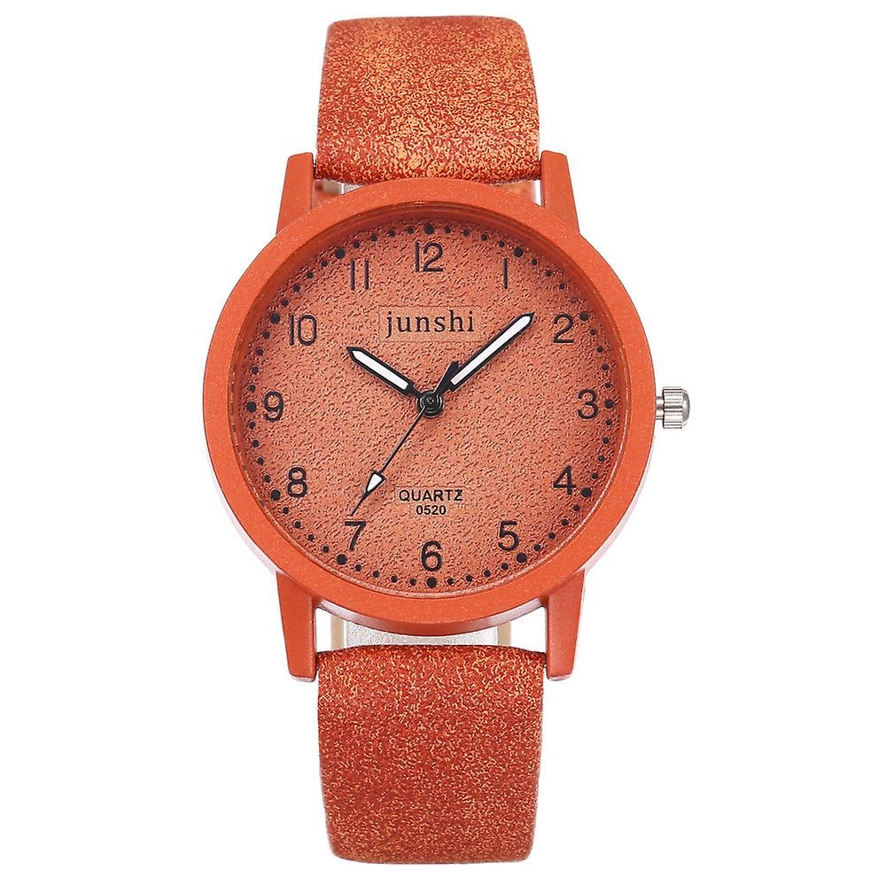 Reloj Huoguo Quartz Para Mujer Con Cristal Azul Impermeable - Venta Internacional. $447