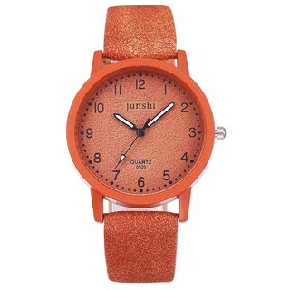 Foto 2 | Reloj Huoguo Quartz Para Mujer Con Cristal Azul Impermeable - Venta Internacional.