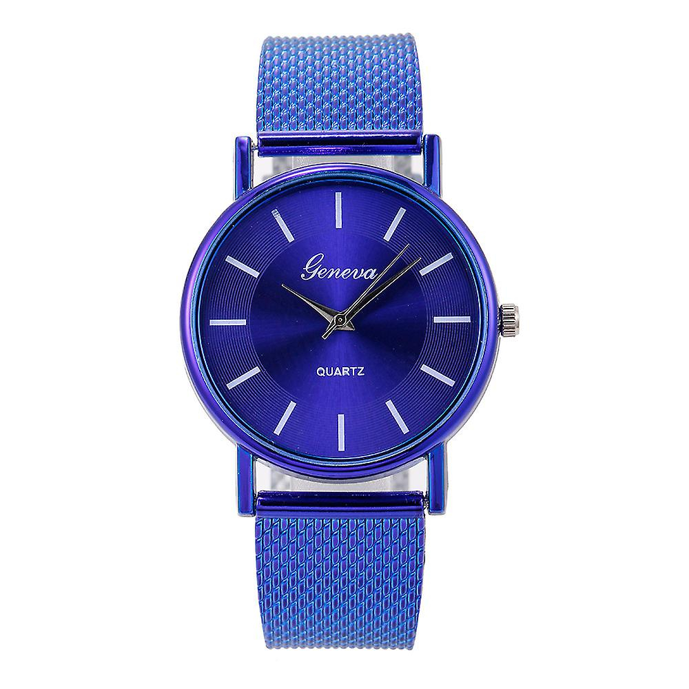 Reloj De Cuarzo Huoguo Woman Life Impermeable Con Cristal Azul - Venta Internacional.