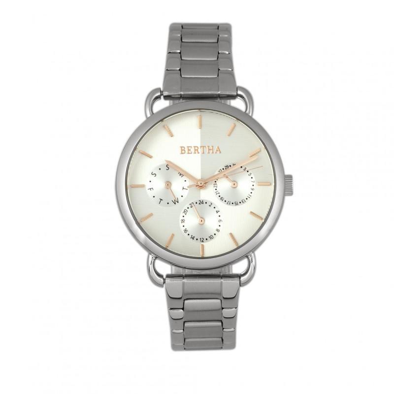 Foto 7 pulgar | Reloj Bertha Gwen Para Mujer Con Día Y Fecha  Color Negro - Venta Internacional.