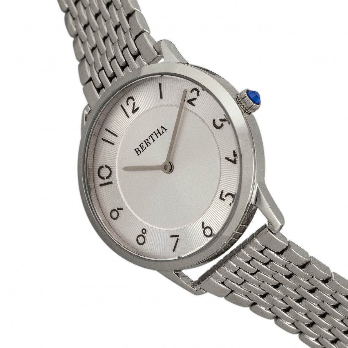 Foto 5 pulgar | Reloj Bertha Abby Swiss Para Mujer En Oro Rosa/fucsia - Venta Internacional.