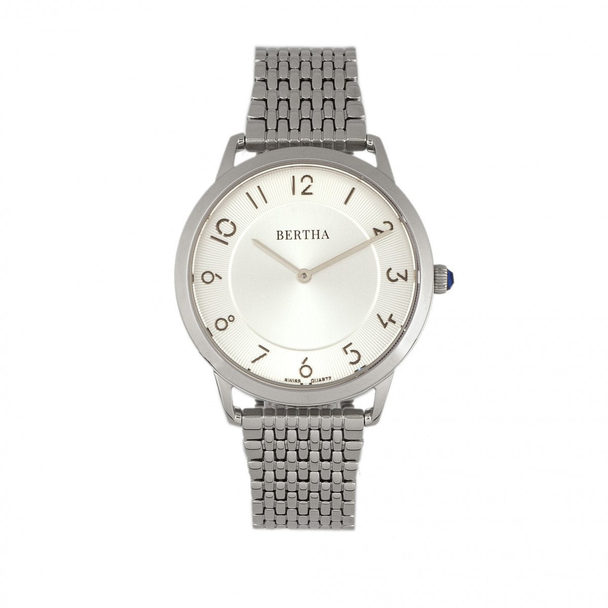 Foto 3 pulgar | Reloj Bertha Abby Swiss Para Mujer Dorado/rojo - Venta Internacional.