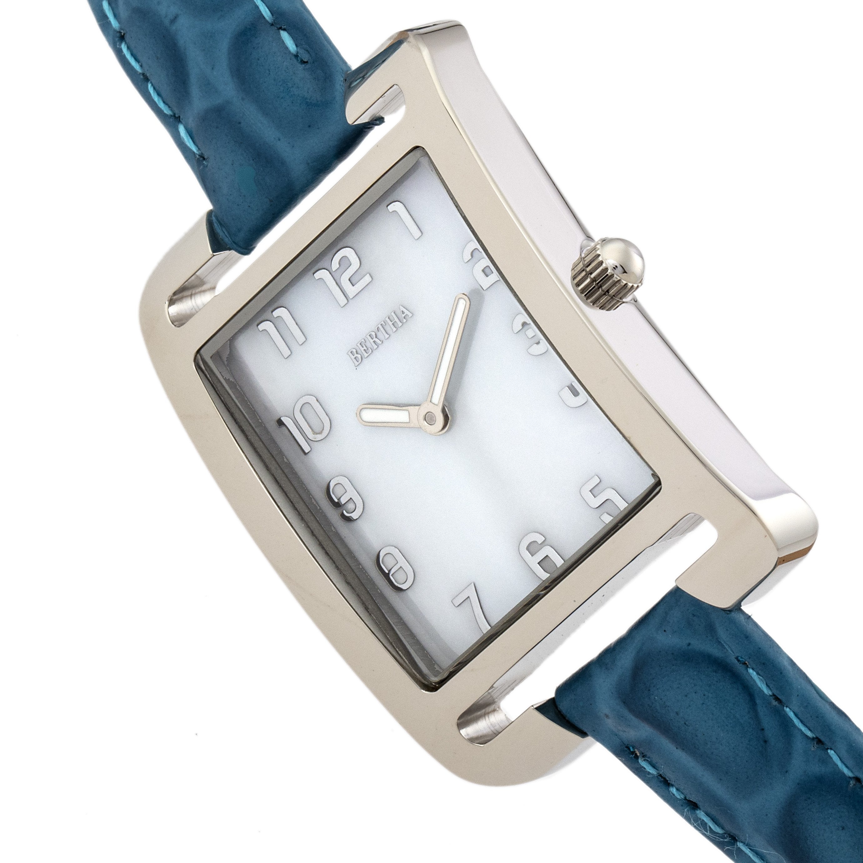 Foto 5 pulgar | Reloj Bertha Marisol Swiss Mop - Correa De Piel Para Mujer - Venta Internacional.