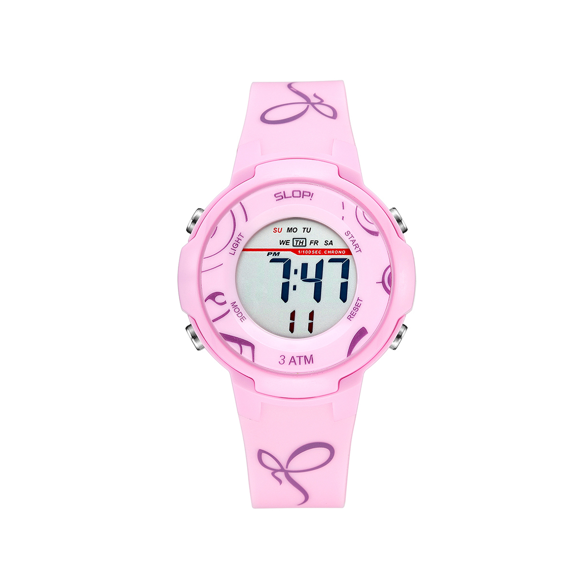 Reloj De Pulsera Slop Para Niña Sw82116 Rosa