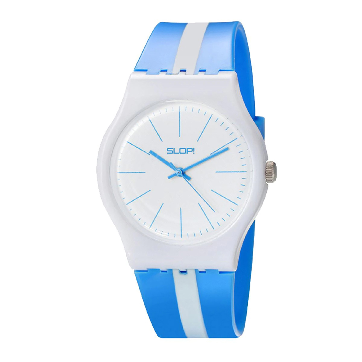 Reloj de Pulsera Slop Unisex Sw882226 Azul Cielo