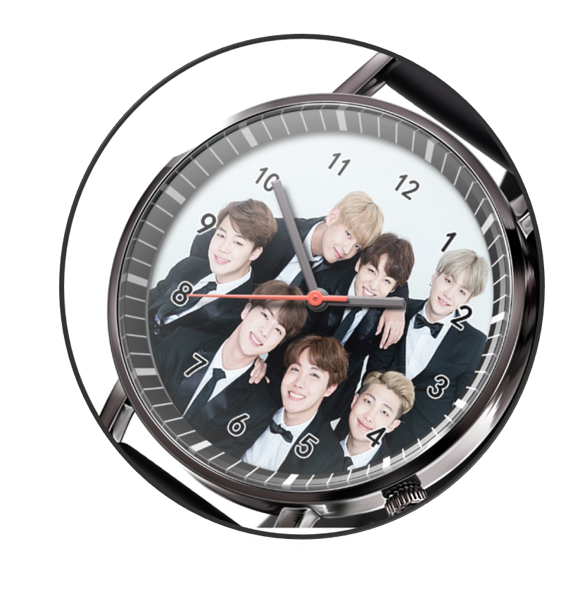 Reloj Miss Jessie's Analógico de Cuarzo Bts Modelo 2 color Negro