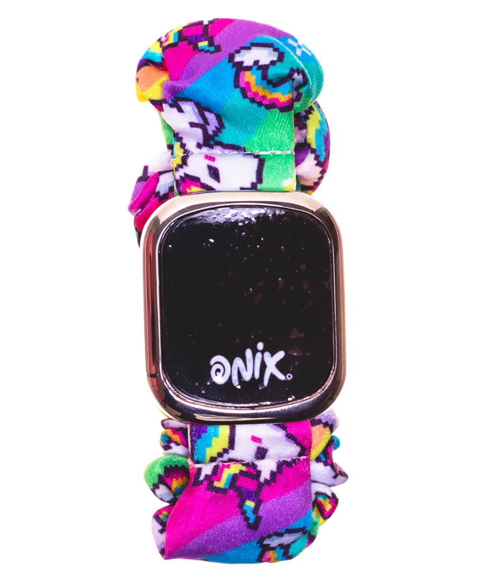 Foto 1 | Reloj Digital Onix 13707222006 color Rosa Scrunchie Pixeles