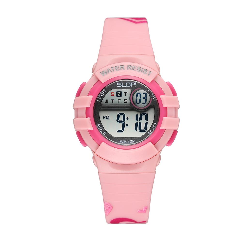 Reloj Slop Sw8206k2 color Rosa para Niña