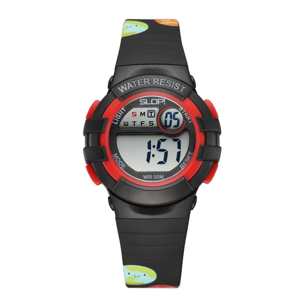 Reloj Slop Sw8206k6 color Negro para Niño