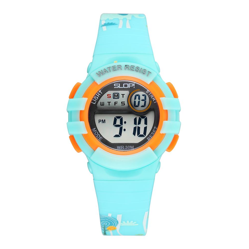 Foto 2 pulgar | Reloj de Pulsera Slop Sw8206k1 color Aqua Unisex