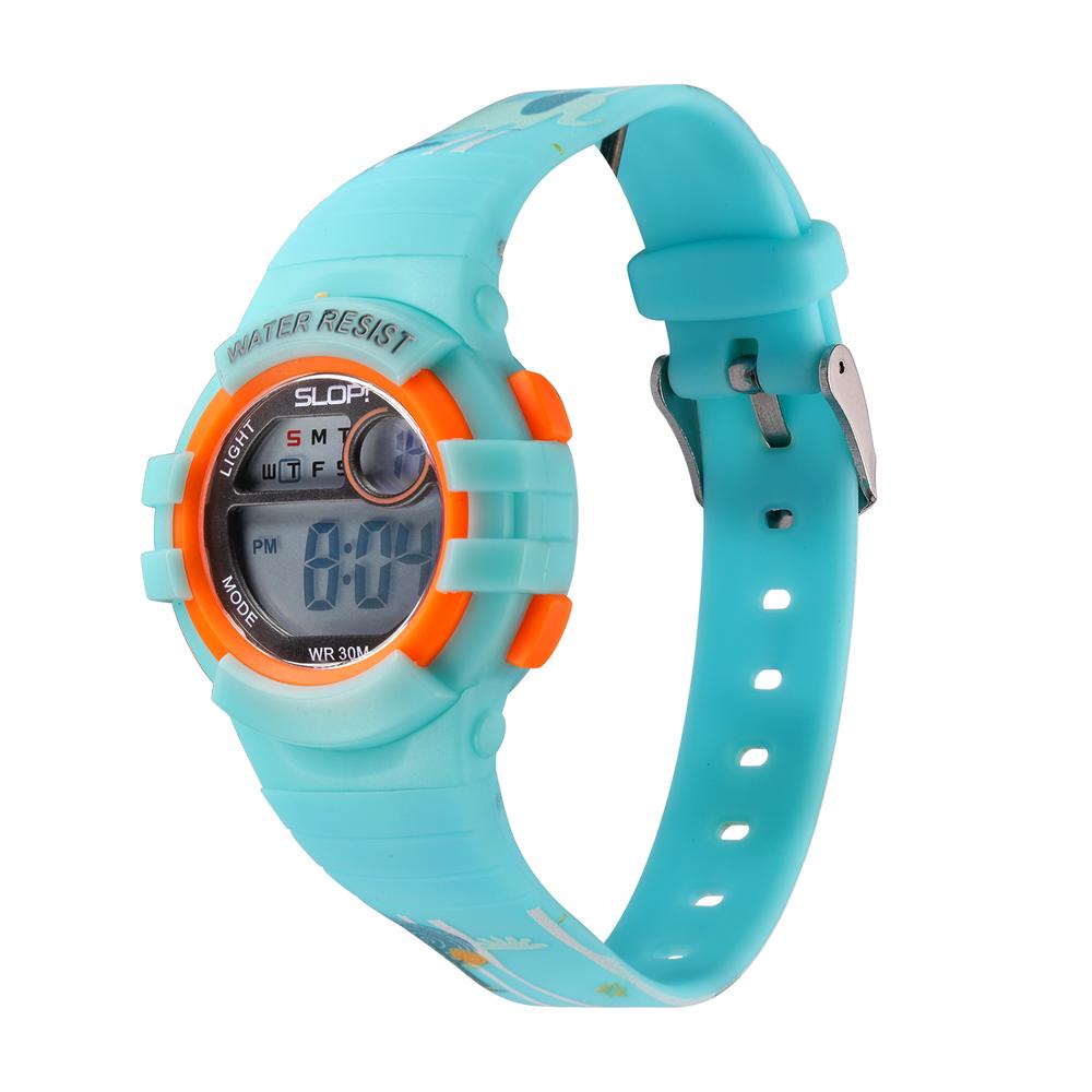 Foto 3 pulgar | Reloj de Pulsera Slop Sw8206k1 color Aqua Unisex