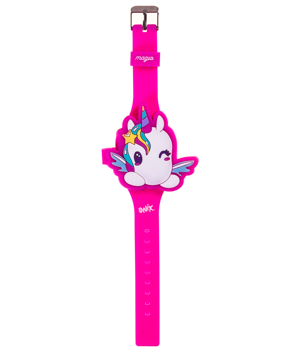 Reloj Magia El Unicornio color Rosa Onix