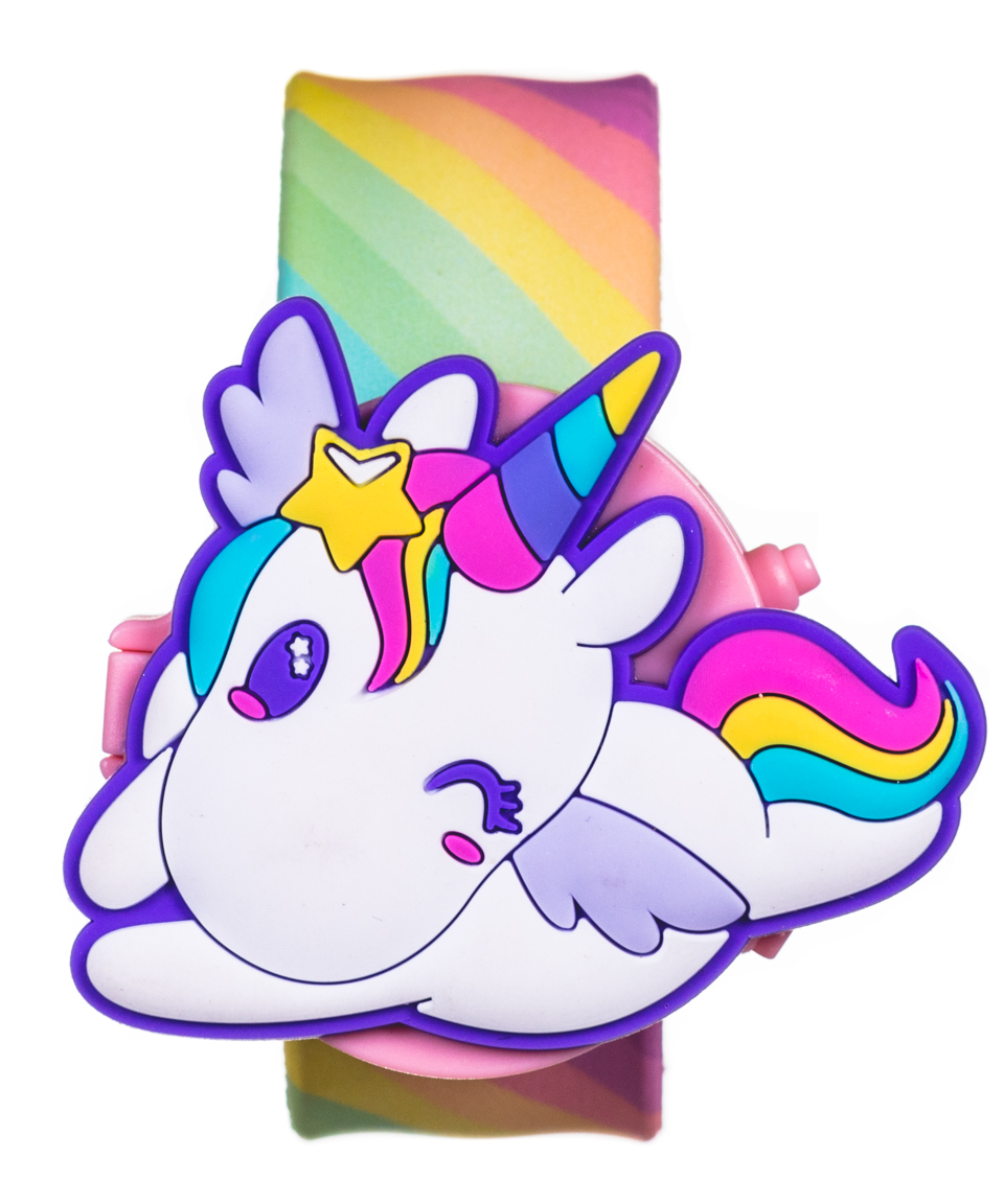 Foto 2 | Reloj Slap Onix Magia el Unicornio Arcoíris