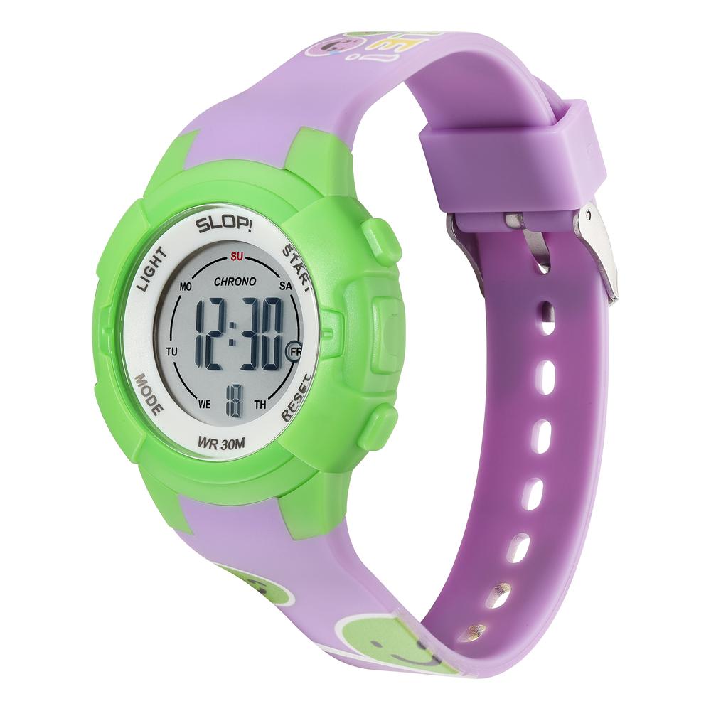 Foto 3 pulgar | Reloj Infantil Slop Sw8825lk6 Verde para Niña