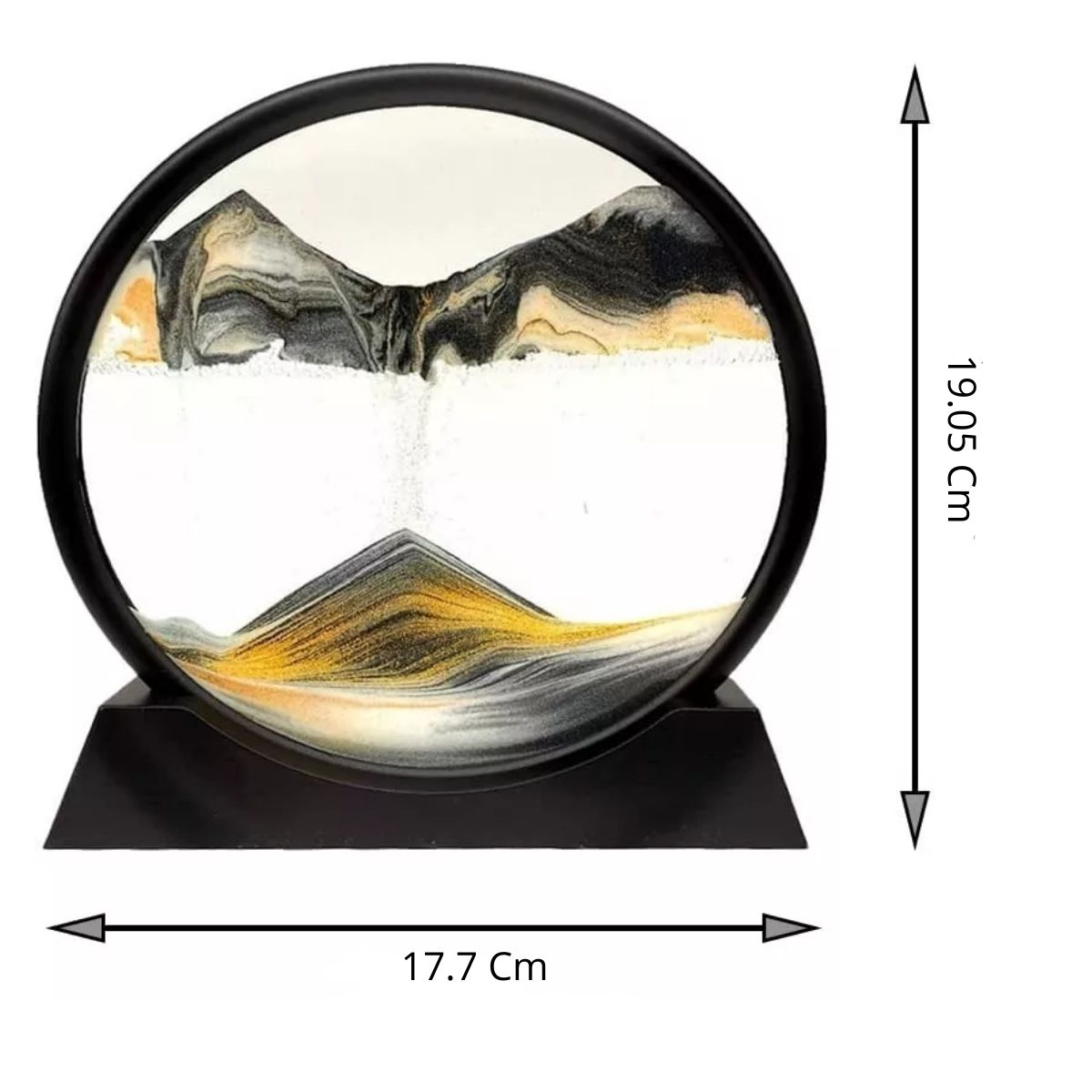 Foto 3 | Reloj De Arena En Movimiento En 3d Diseño Paisaje