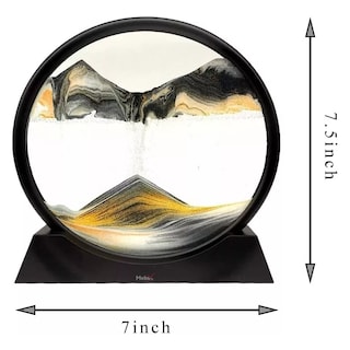 Foto 4 | Reloj De Arena En Movimiento Con Paisaje 3d