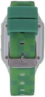 Foto 5 | Venta Internacional - Reloj Minecraft de Cuarzo para Chico con Correa de Caucho Verde