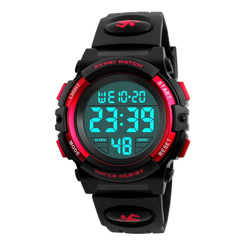 Venta Internacional - Reloj Deportivo Iwoch Boys Camouflage Led Impermeable Para Niños