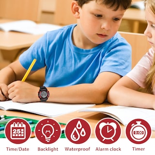 Foto 4 | Venta Internacional - Reloj Alps para Niños de 3 a 15 años Digital y Analógico 50m Waterpr