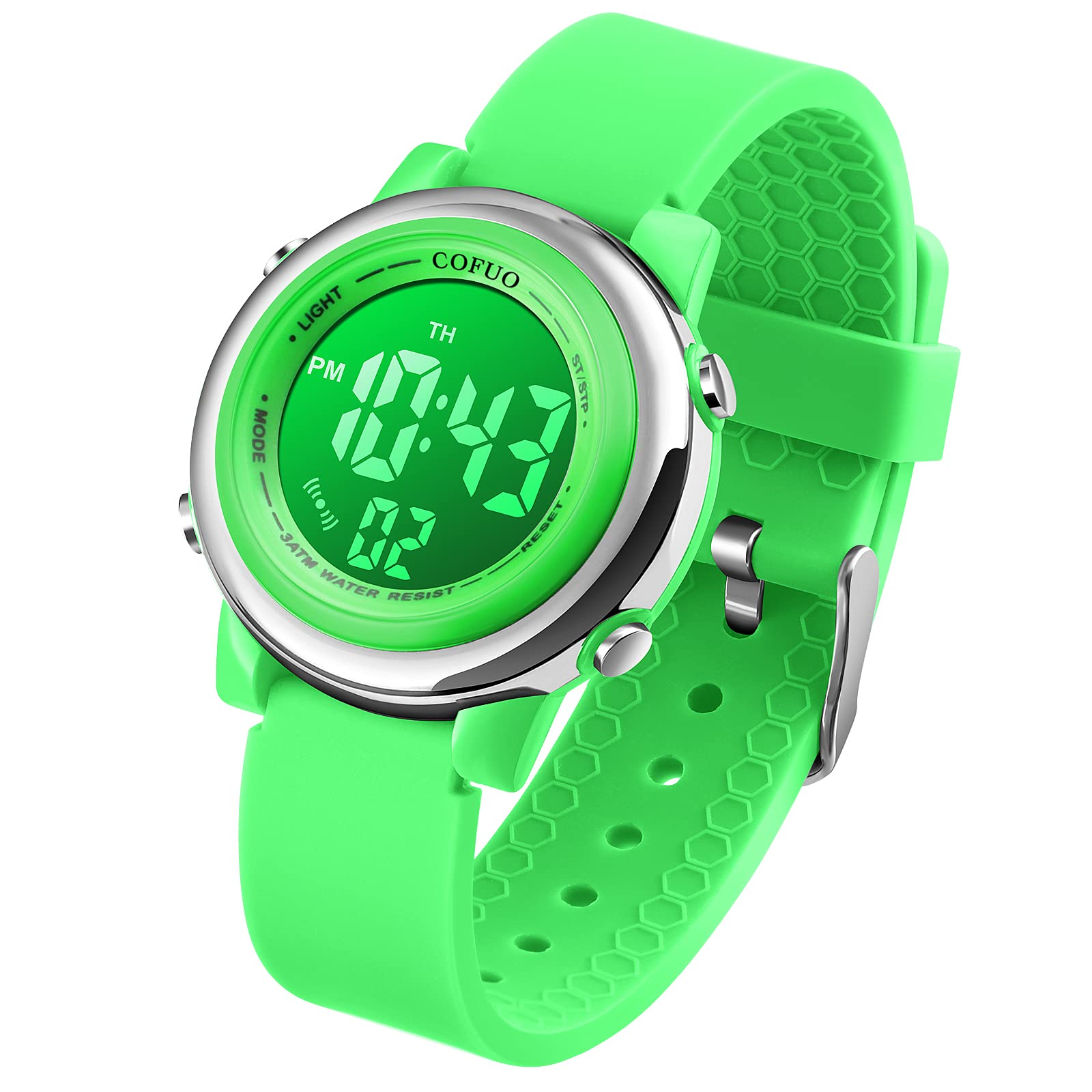 Venta Internacional - Reloj Digital Deportivo para Niños Cofuo Impermeable para Niñas y Niños