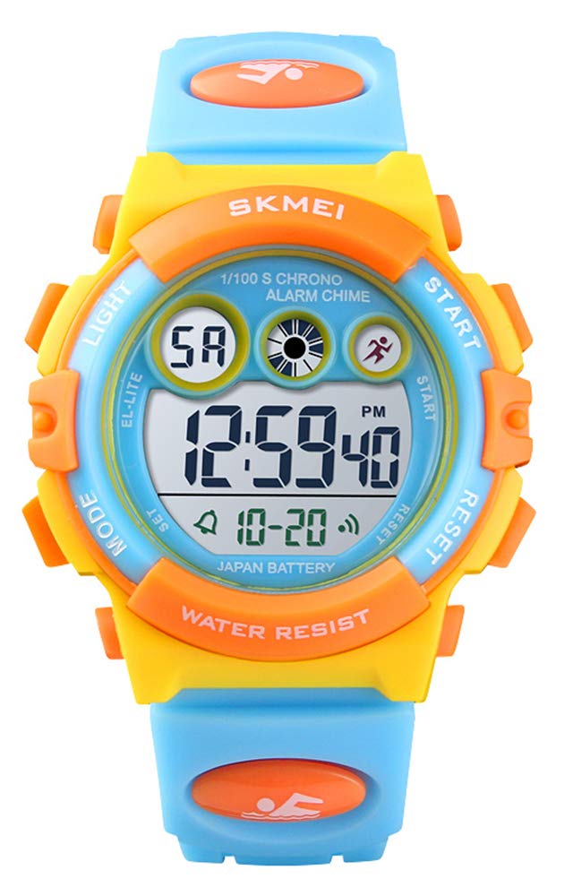 Foto 2 pulgar | Venta Internacional - Reloj Deportivo Digital Para Niños Tonnier, Led, Impermeable, O-blue