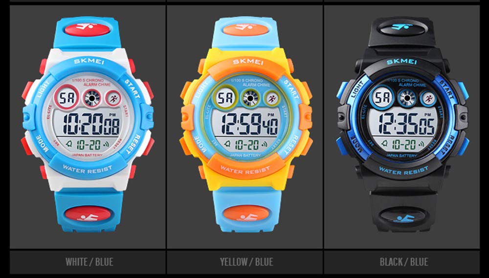 Foto 4 pulgar | Venta Internacional - Reloj Deportivo Digital Para Niños Tonnier, Led, Impermeable, O-blue