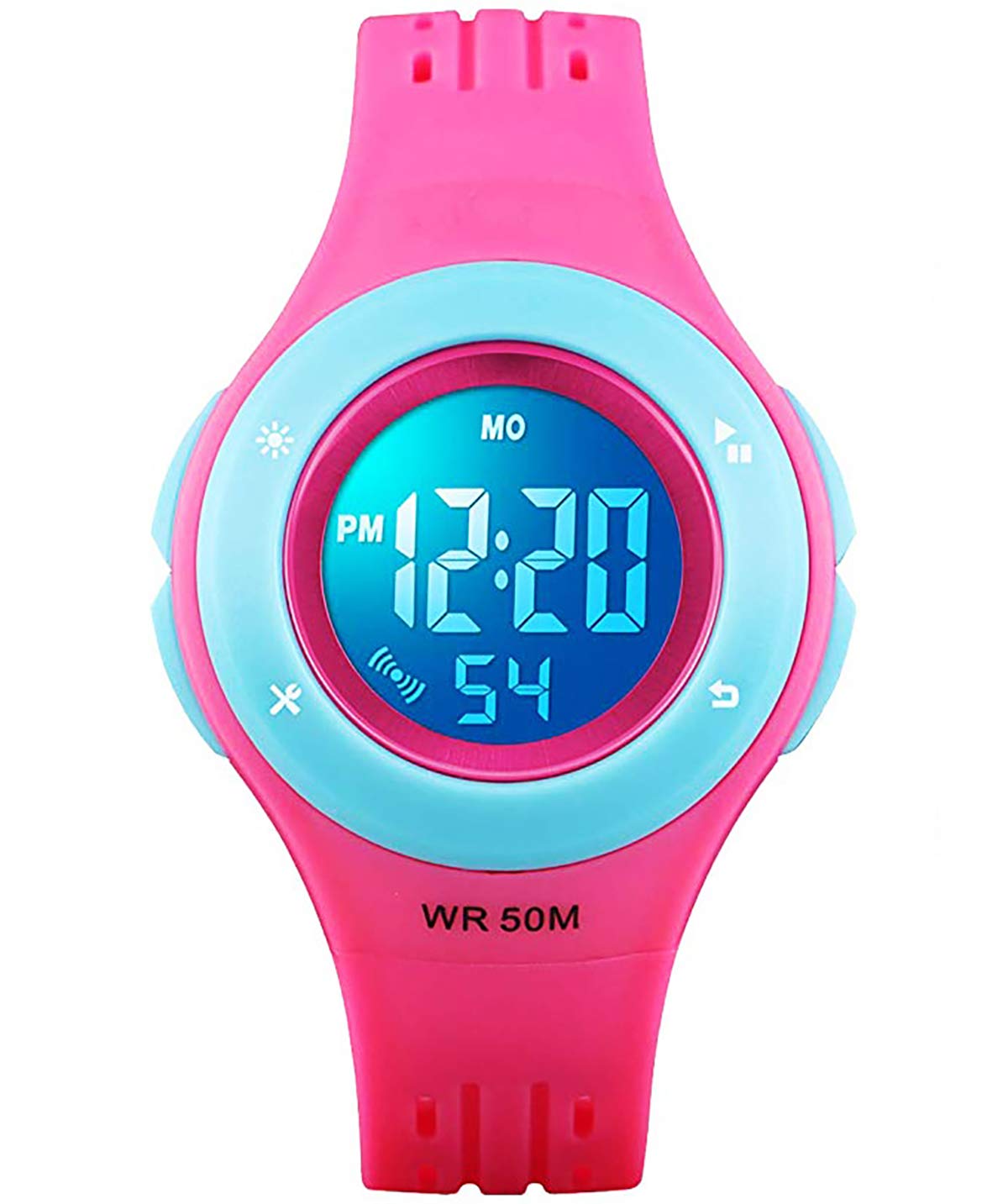 Foto 2 pulgar | Venta Internacional - Reloj Digital Para Niños Anloo, 50 M, Con Alarma, Cronómetro Impermeable