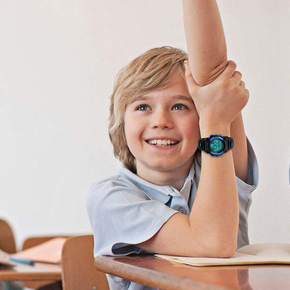 Foto 3 pulgar | Venta Internacional - Reloj De Pulsera Easony Esussw01 Para Niños De 3 A 12 Años Con Alarma Waterpro