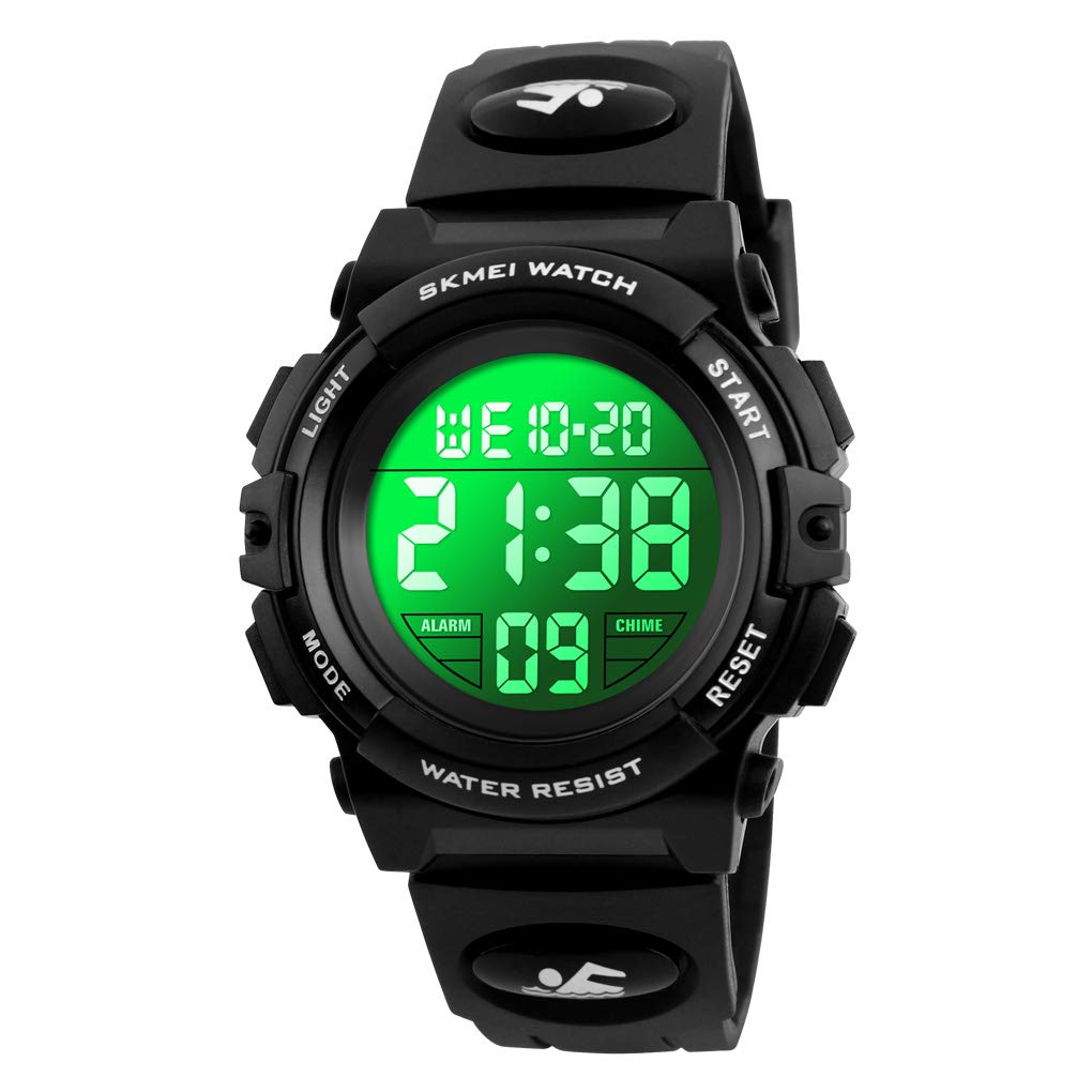 Foto 2 pulgar | Venta Internacional - Reloj Digital Deportivo Fizili Para Niños, Impermeable Al Aire Libre, 50 M