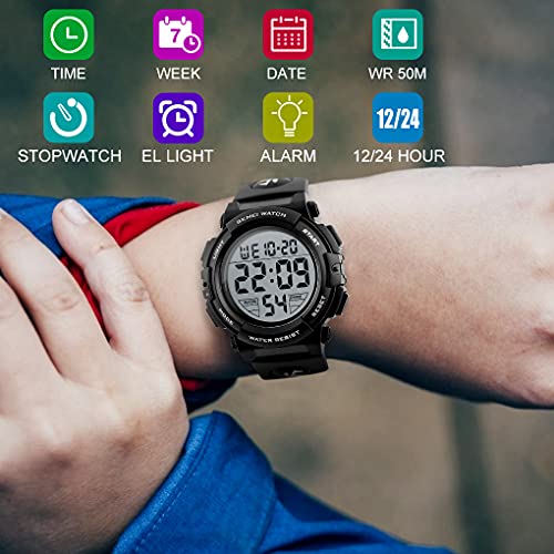 Foto 4 pulgar | Venta Internacional - Reloj Digital Para Niños Jianxiang Sport Outdoor Multifuncional