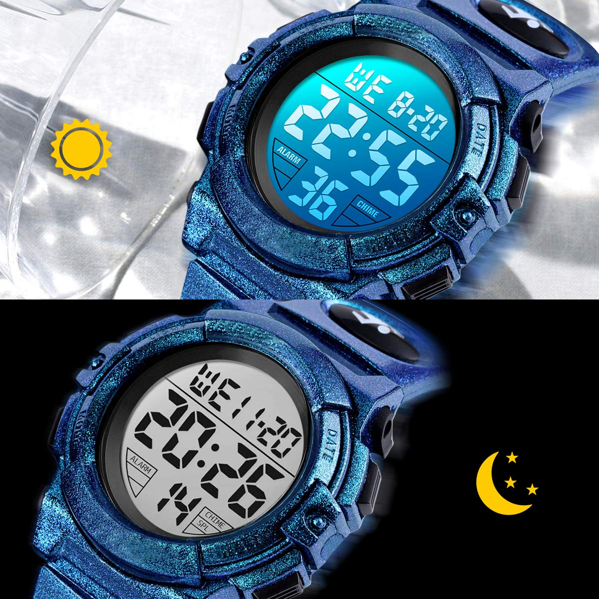 Foto 5 | Venta Internacional - Reloj Digital Multifunción Senors Para Niños Y Adolescentes