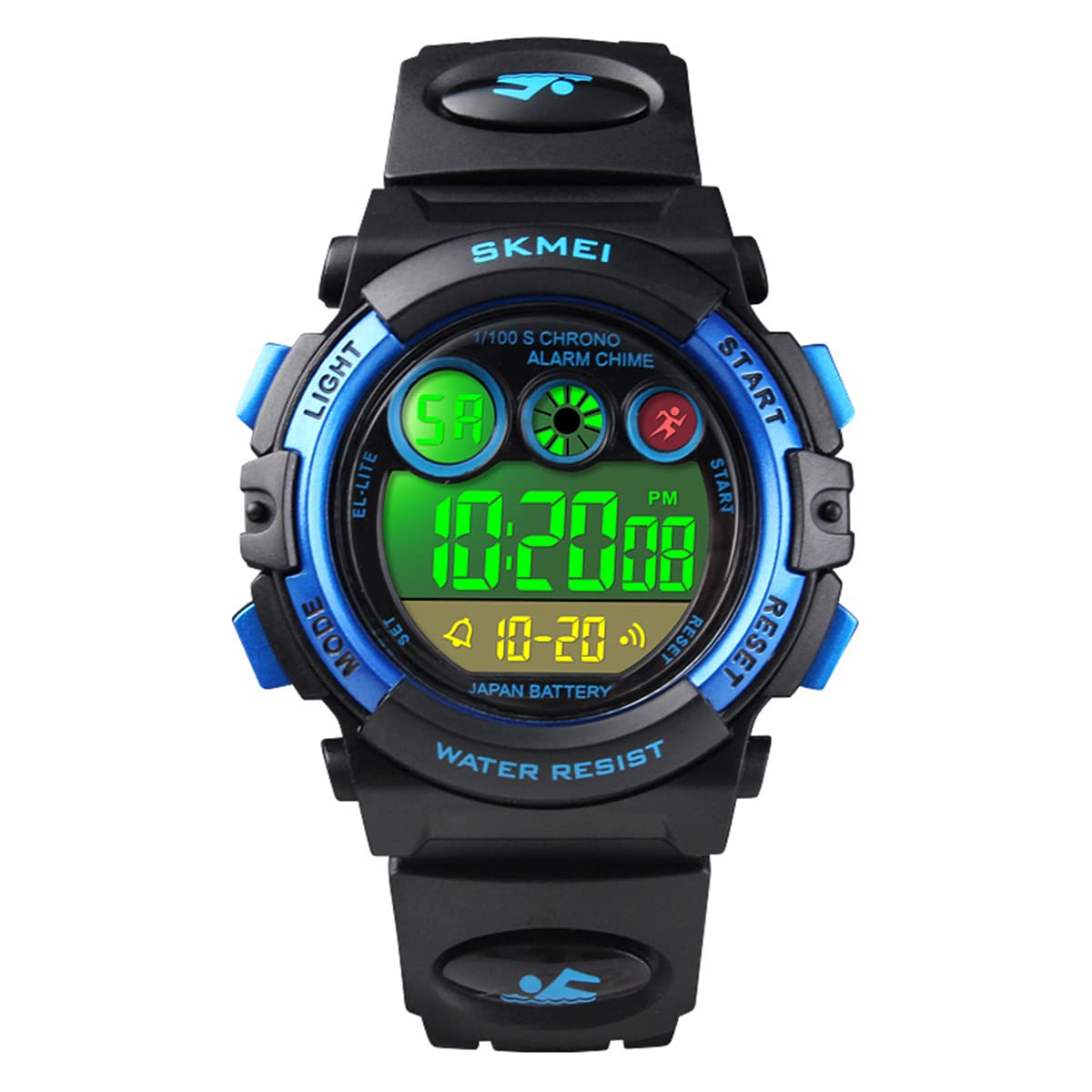 Foto 2 pulgar | Venta Internacional - Reloj Fizili Kids, Alarma Digital Deportiva A Prueba De Agua Para Niños De 3 A 15 Años