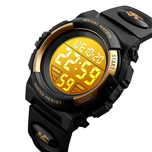 Foto 3 pulgar | Venta Internacional - Reloj Digital Deportivo Fizili Para Niños, Impermeable, Con Alarma De 3 A 15 Años, Negro