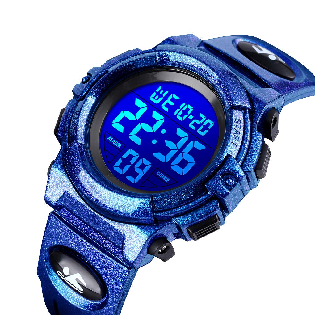 Foto 3 pulgar | Venta Internacional - Reloj Digital Deportivo Fizili Para Niños, Impermeable Al Aire Libre, 50 M