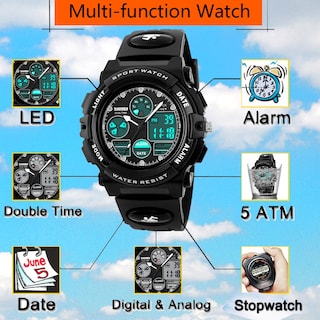 Foto 3 | Venta Internacional - Reloj Viliysun Kid Sport, 50 M, Resistente Al Agua, Con Alarma Led Y Cronómetro