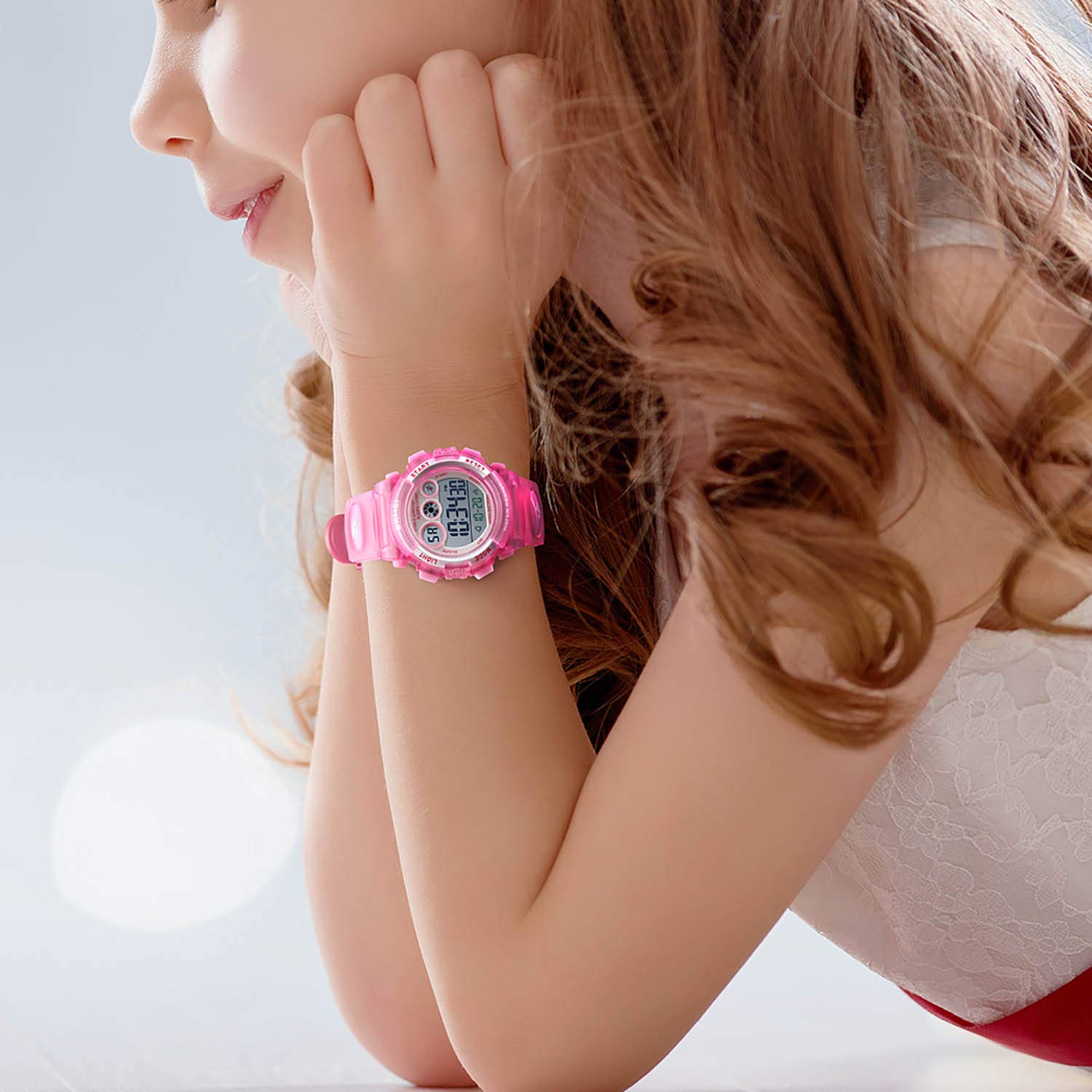 Foto 6 | Venta Internacional - Reloj Cofuo Kids, Cronómetro Digital Deportivo, Impermeable, Con Alarma