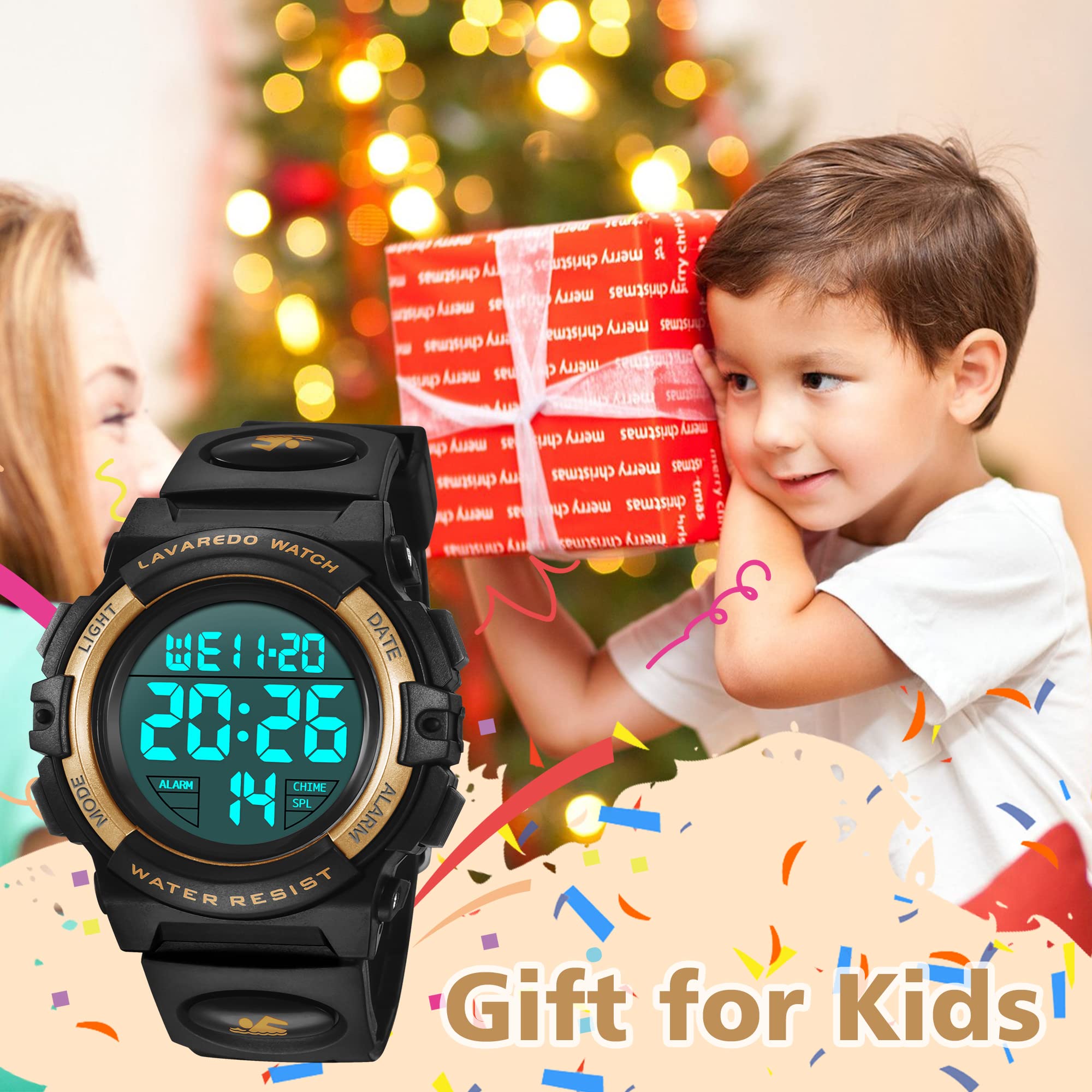 Foto 5 pulgar | Venta Internacional - Watch A Alps Kids - Cronógrafo Digital Led 50 M Resistente Al Agua