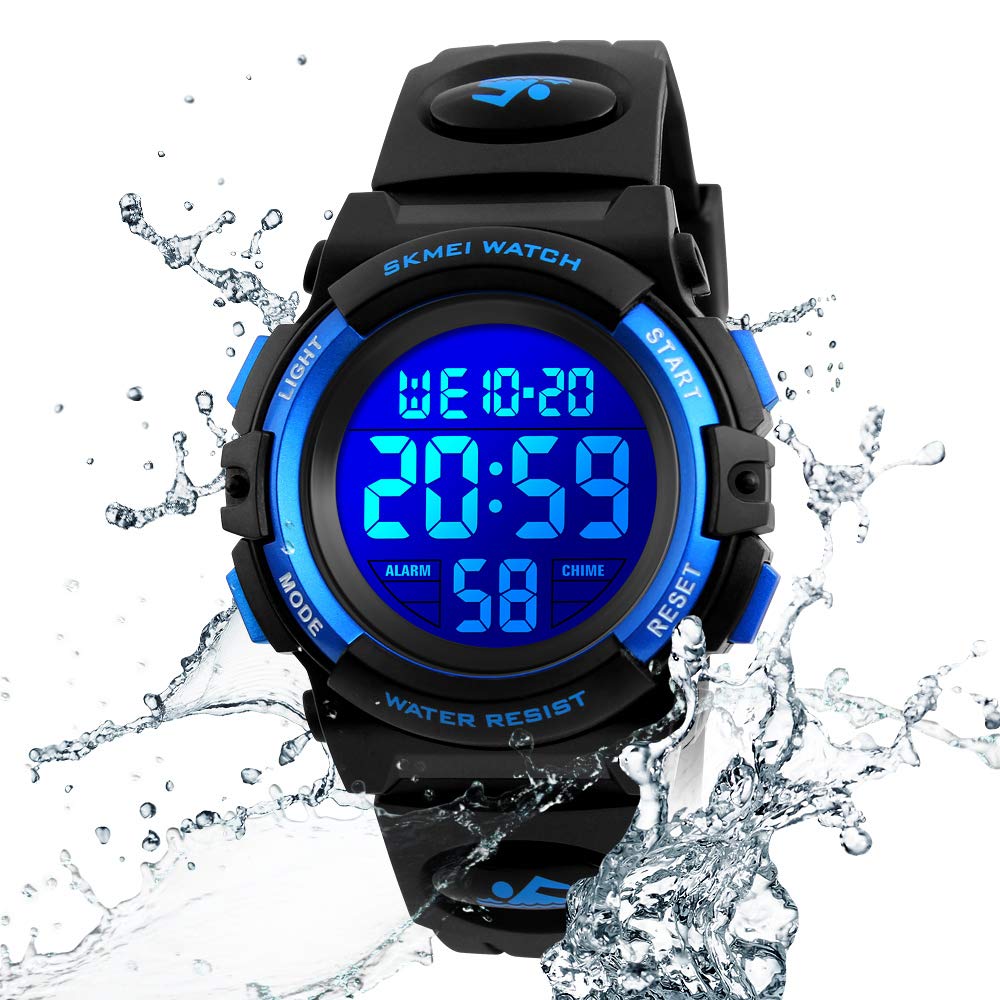 Foto 5 pulgar | Venta Internacional - Reloj Fizili, Alarma Deportiva Digital Impermeable Para Niños, De 3 A 15 Años