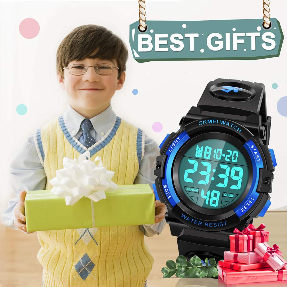 Foto 8 pulgar | Venta Internacional - Reloj Digital Dodosky Led 50 M Resistente Al Agua Para Niños De 5 A 12 Años