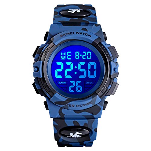 Foto 2 pulgar | Venta Internacional - Reloj Digital Venhoo Kids Para Deportes Al Aire Libre, Impermeable, 7 Colores