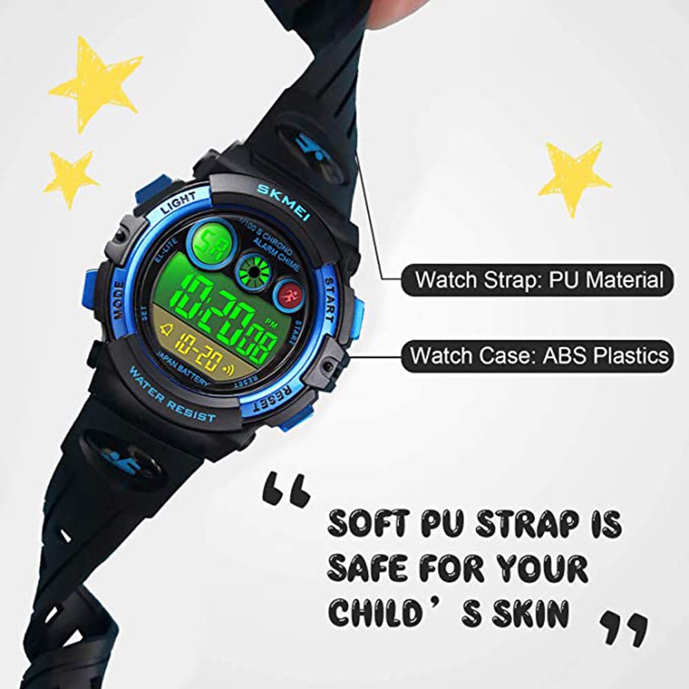 Foto 4 pulgar | Venta Internacional - Reloj Led Tonnier Kids Para Deportes Al Aire Libre, 5 Atm, Resistente Al Agua