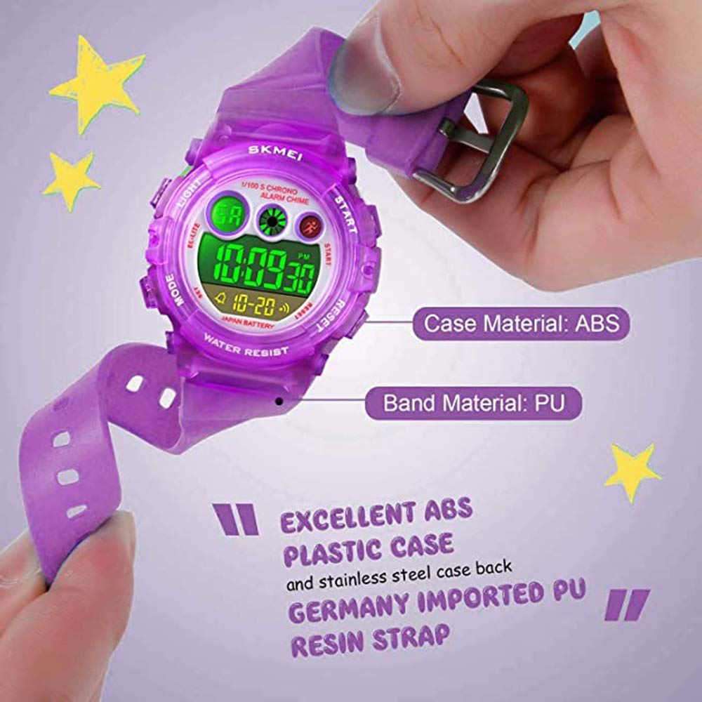 Foto 5 pulgar | Venta Internacional - Reloj Infantil Tonnier Digital Sports 5 Atm Resistente Al Agua Con Led