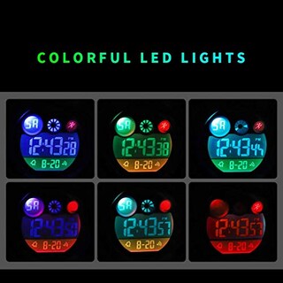 Foto 3 | Venta Internacional - Reloj Sknbc Kid Sport Con Alarma Led Y Cronómetro Impermeable Wr50m