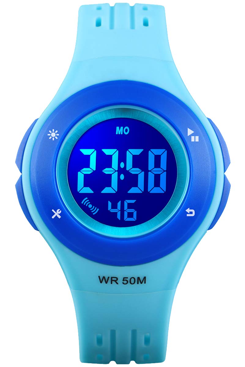 Venta Internacional - Reloj Viliysun Kid Con Alarma Led Impermeable, 50 M, Cronómetro