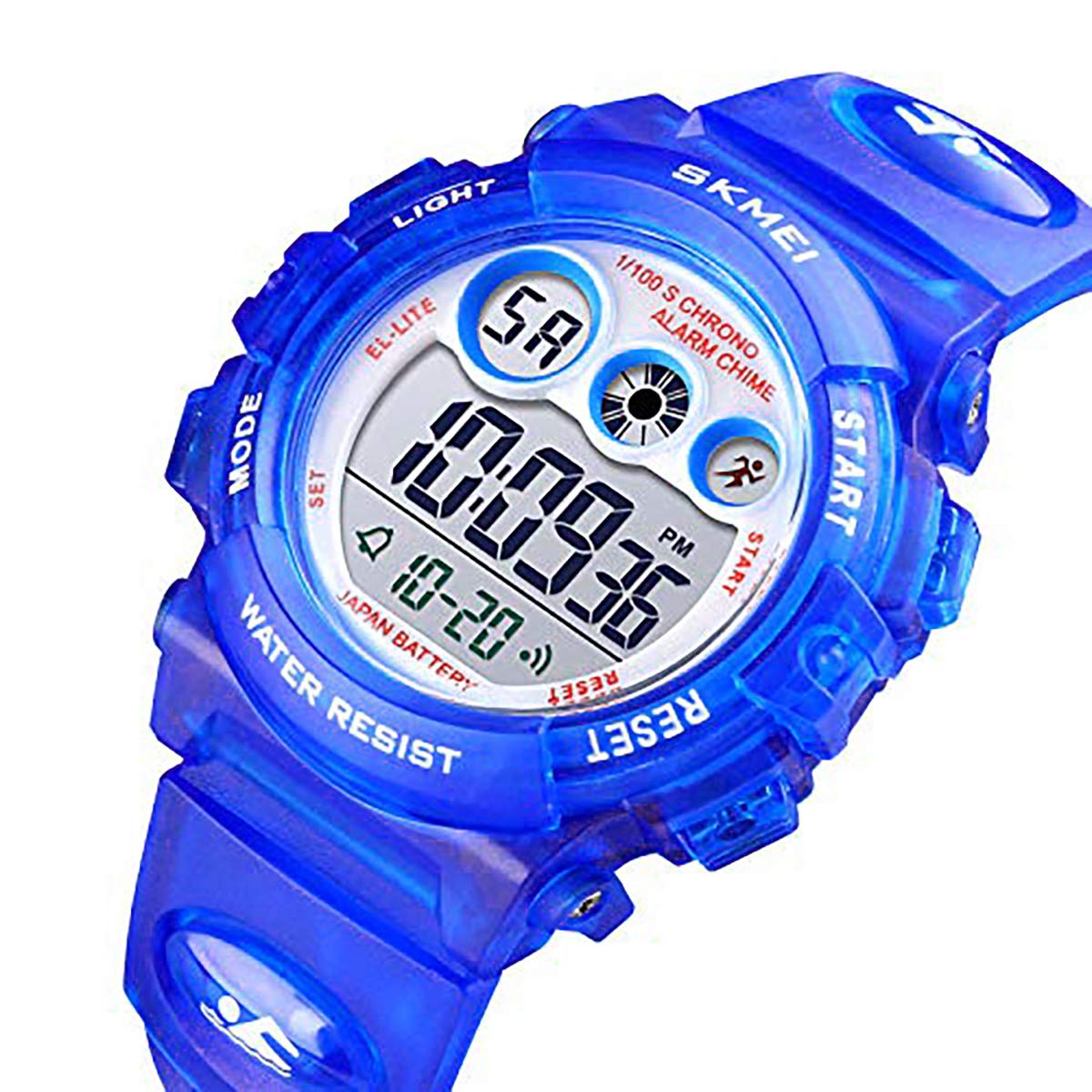 Foto 3 pulgar | Venta Internacional - Reloj Digital Para Niños Anloo, 50 M, Con Alarma, Cronómetro Impermeable