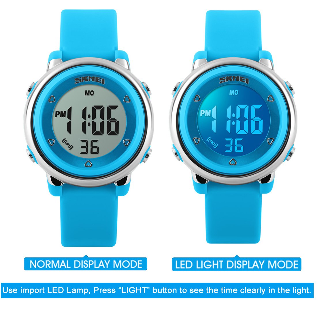 Foto 8 pulgar | Venta Internacional - Reloj Infantil Uswat Kid Led Impermeable 50 m Deportivo